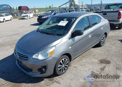 2017 Mitsubishi Mirage G4 Es из США, поврежденный, VIN ML32F3FJ3HHF10015